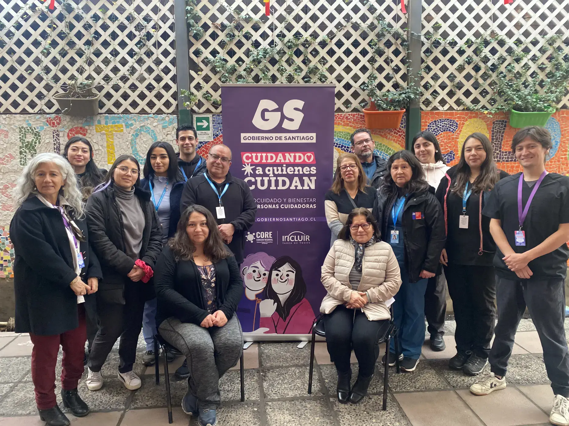 Gobierno de Santiago finalizó con éxito talleres de movilización segura y uso de ayudas técnicas con personas cuidadoras de San Joaquín