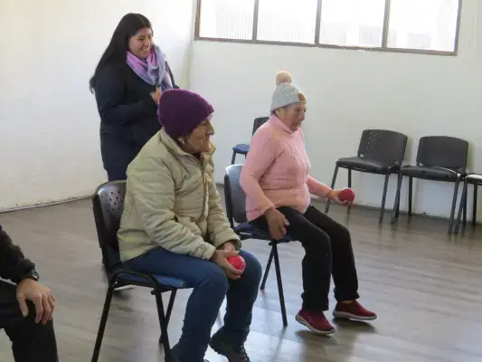 Actividad recreativa para personas cuidadas
