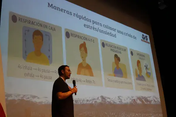 Santiago Valenzuela, psicólogo del equipo sociosanitario de la zona Rural