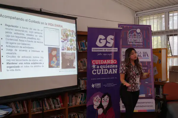 Sanka Panes, terapeuta ocupacional del equipo sociosanitario