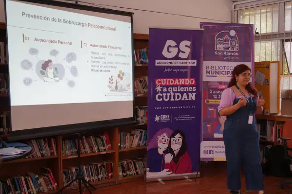 Francisca Pino, psicóloga del equipo sociosanitario