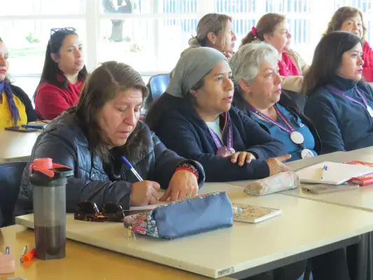 Personas cuidadoras de la capacitación