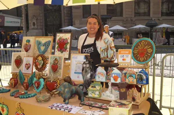 Persona cuidadora emprendedora de FOSIS